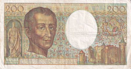 France 200 Francs - Montesquieu - 1981 - Série U.006