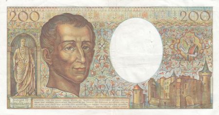 France 200 Francs - Montesquieu - 1983 - Série A.014 - F.70.03