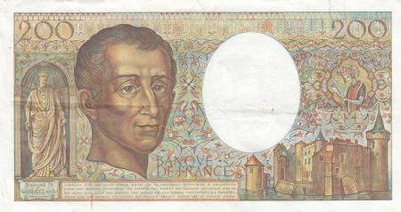 France 200 Francs - Montesquieu - 1983 - Série D.014 - F.70.03