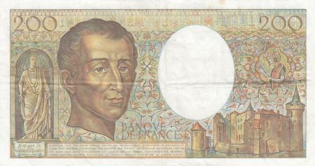 France 200 Francs - Montesquieu - 1983 - Série X.017 - F.70.03