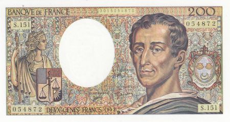 France 200 Francs Montesquieu - 1992 - Série S.151