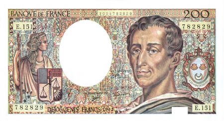 France 200 Francs Montesquieu - 1992 Série E.151