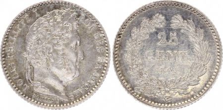 France 25 Centimes Louis-Philippe I - 1845 B Rouen