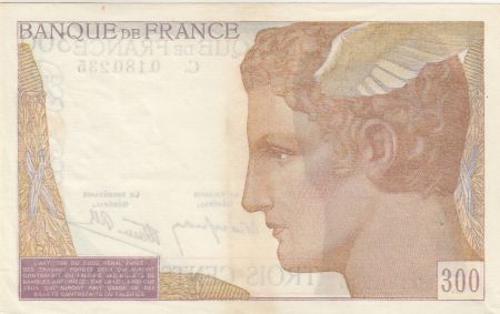 France 300 Francs - Cérès - 06-10-1938 - Série C.