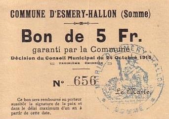 France 5 F Esmery-Hallon n° 656