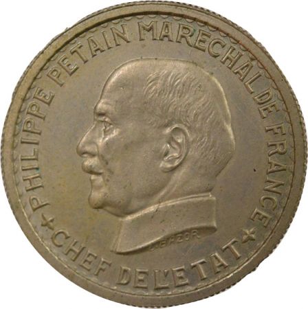 France 5 Francs, Essais Pétain, 3e Type - 1941 Paris