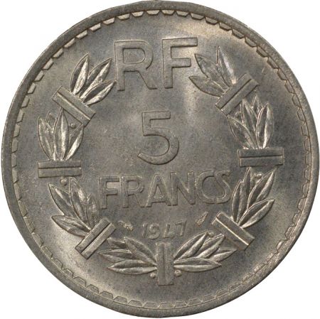 France 5 Francs Lavrillier - 1947 Paris