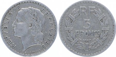 France 5 Francs Lavrillier - 1952