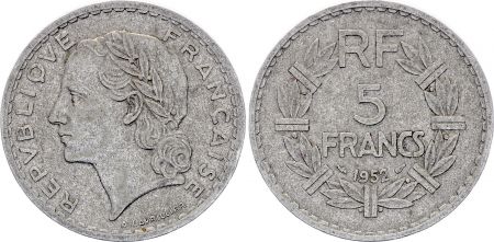 France 5 Francs Lavrillier - 1952