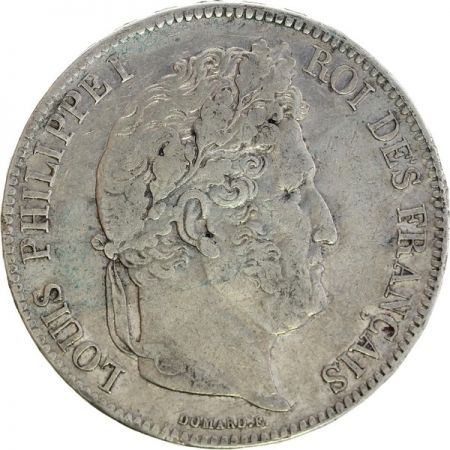 France 5 Francs Louis-Philippe 1er - 1837 W Lille