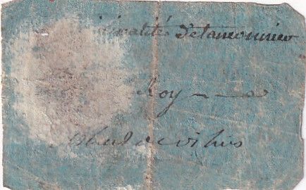 France 5 Sols - Eure et Loir - Caisse d\'échange Nogent-le-Roy - 1792