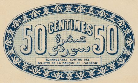 France 50 C C.de Commerce Alger Armoiries - C. de Commerce Alger