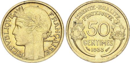 France 50 Centimes - Morlon - 1933