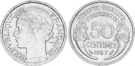 France 50 Centimes, Morlon - 1947