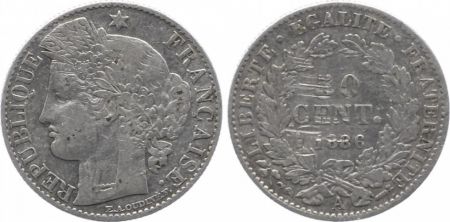 France 50 Centimes Cérès - III e République - 1886 A