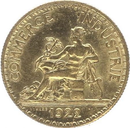 France 50 Centimes Chambre de Commerce - 1922