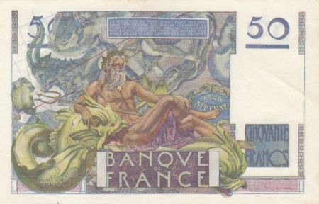 France 50 Francs - Le verrier - 02-10-1947 - Série B.87