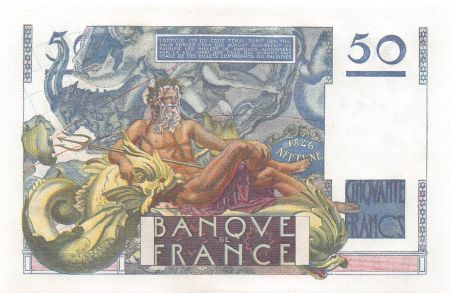 France 50 Francs - Le Verrier - 02-10-1947 - Série U.95