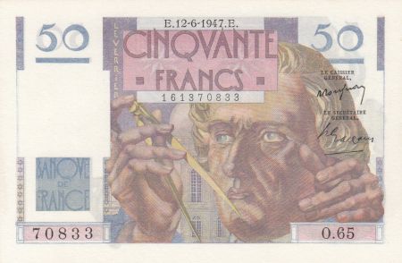 France 50 Francs - Le Verrier - 12-06-1947 - Série O.65