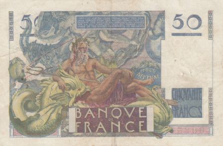 France 50 Francs - Le Verrier - 24-08-1950 - Série Z.168