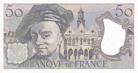 France 50 Francs - Quentin de la Tour - 1982 - Série W.28 - SPL - F.67.08