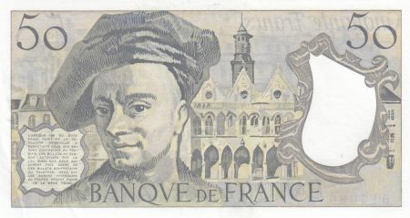 France 50 Francs - Quentin de la Tour - 1989 - Série U.56