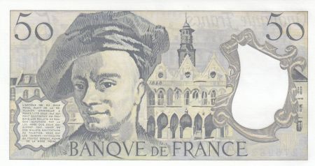 France 50 Francs - Quentin de la Tour - 1990 - Série G.62