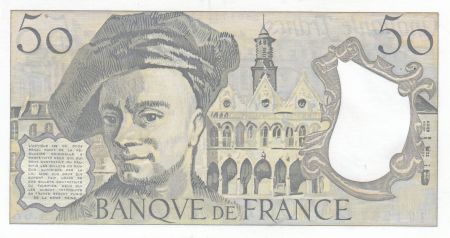 France 50 Francs - Quentin de la Tour - 1991 - Série A.67