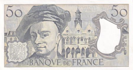 France 50 Francs - Quentin de la Tour - 1991 - Série B.68