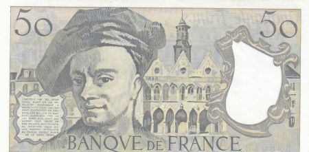 France 50 Francs - Quentin de la Tour - 1991 - Série U.64