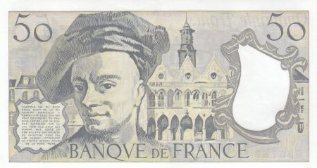 France 50 Francs - Quentin de la Tour - 1992 - Série R.71