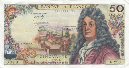 France 50 Francs - Racine - 03-06-1976 - Série G.293