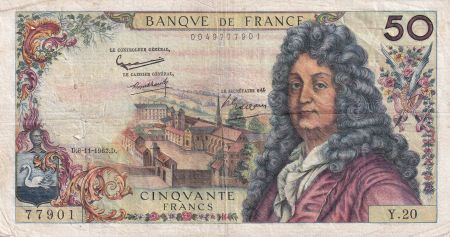 France 50 Francs, Racine - 08-11-1962 - Série Y.20