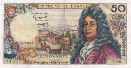 France 50 Francs, Racine - 11-07-1963 - Série R.66