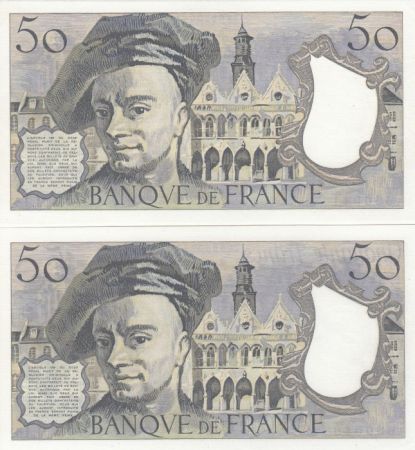 France 50 Francs Quentin de la Tour - 1979 - Fauté Série M.16