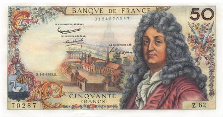 France 50 Francs Racine 02-05-1963 - Série Z.62