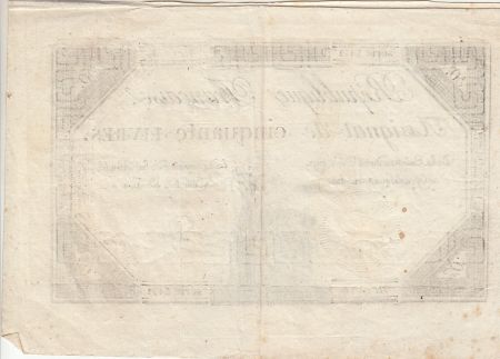 France 50 Livres - France assise - 14-12-1792 - Sign. Police - Série 3432