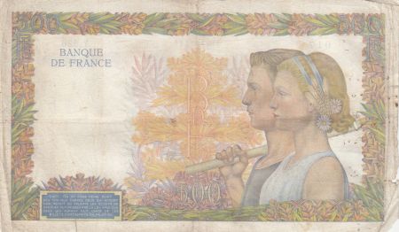 France 500 francs - La Paix - 20-06-1940 - Série Y.520