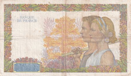 France 500 Francs - La Paix - 28-11-1940 - Série E.1445 - F.32.09