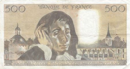 France 500 francs - Pascal - 02-06-1983 - Série X.186