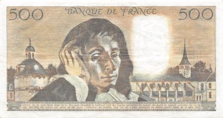 France 500 Francs - Pascal - 02-07-1981 - Série A.146