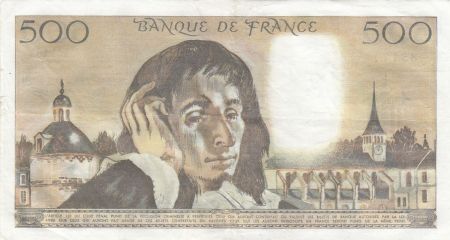 France 500 francs - Pascal - 02-07-1981 - Série W.145