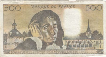 France 500 francs - Pascal - 03-11-1977 - Série W.87