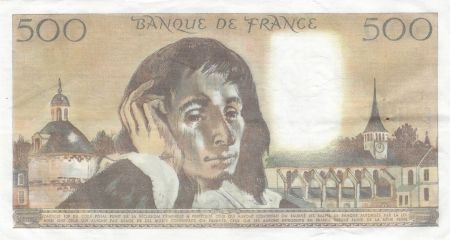 France 500 francs - Pascal - 05-01-1984 - Série H.196