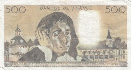 France 500 francs - Pascal - 05-08-1982 - Série V.159