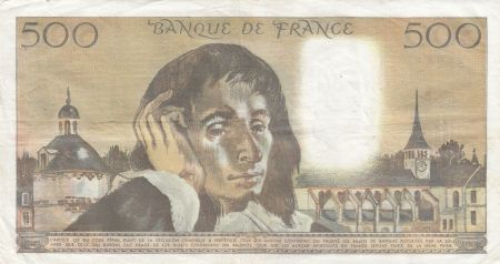 France 500 francs - Pascal - 05-10-1978 - Série A.97