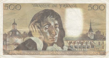 France 500 francs - Pascal - 06-11-1975 - Série M.51