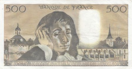 France 500 francs - Pascal - 07-01-1982 - Série A.152