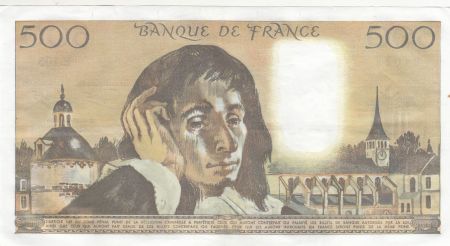 France 500 francs - Pascal - 07-06-1979 - Série E.105