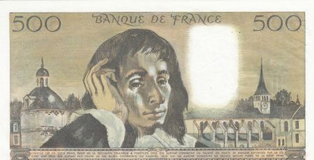 France 500 Francs - Pascal - 08-01-1981 -  Série U.129